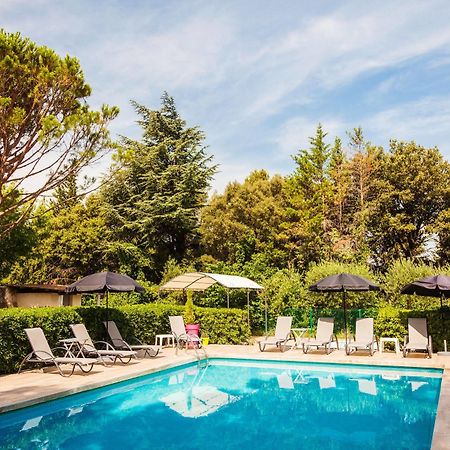 Hotel Le Petit Manoir Logis Les Angles  Exterior foto